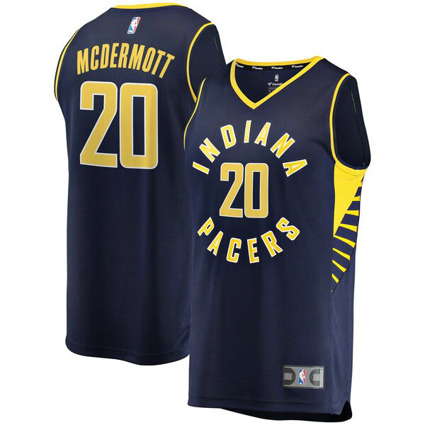 Camiseta Doug McDermott 20 Indiana Pacers Icon Edition Armada Hombre